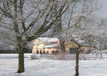 larkhill centre in winter